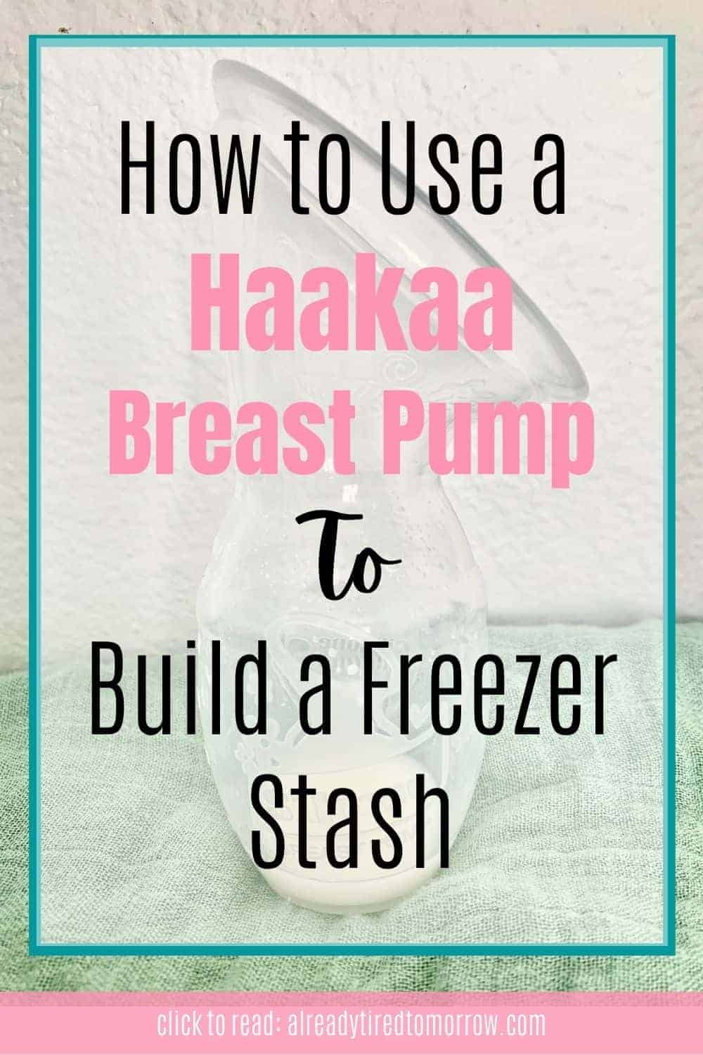 how to use haakaa