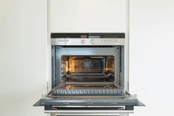 How to clean oven glass door #cleaningtips #cleaninghacks 